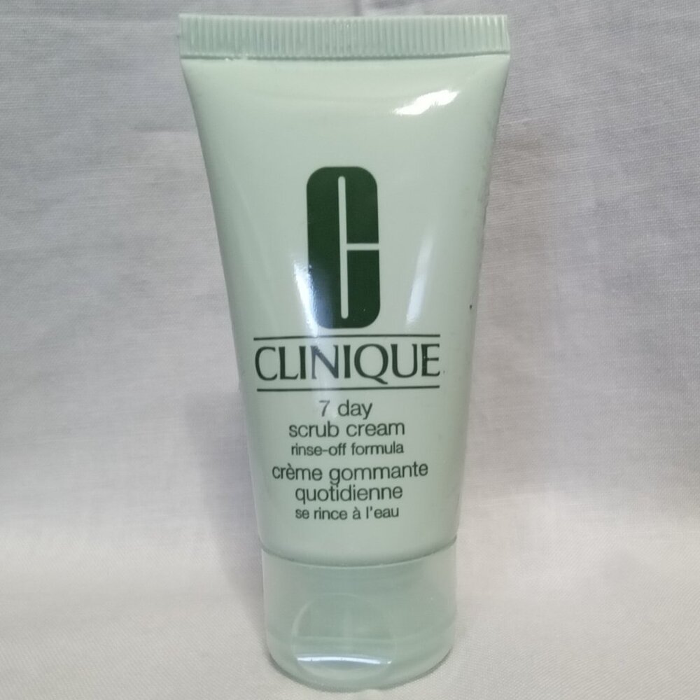 Clinique 7 day scrub cream rinse-off formula